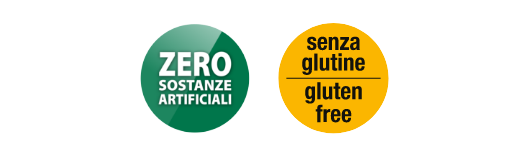 Zero sostanze artificiali - Senza glutine